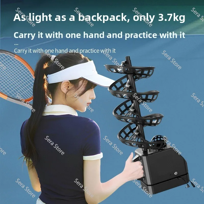 Self-service machine Single sparring machine Network tennis kimchi ball Universal remote control throwing machine
