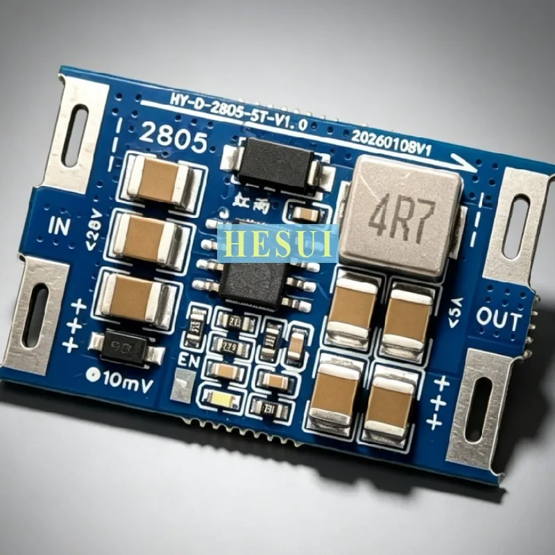 28V5A step-down module imported power supply 5V5A high current 10mV ultra-low ripple 12V to 5V high power
