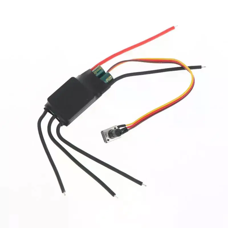 DC 7-24V 200W Brushless Motor Driver Three-Phase Brushless DC Motor Driver Board With Potentiometer High Speed Controller