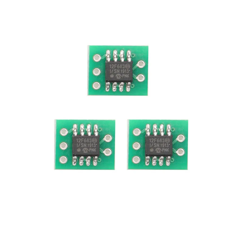 3PCS Electromagnetic Rudder Conversion Board  Servo Actuator Driven  Working Voltage 3V-5V 9*9mm