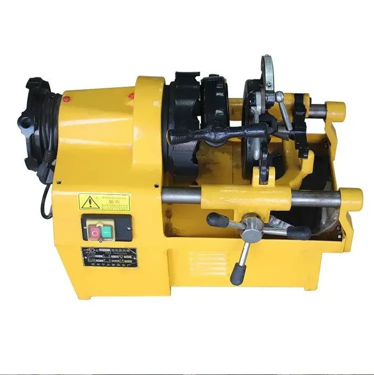Small electric steel pipe threading machine Wire machine Electric galvanized twisting machine Multifunctional