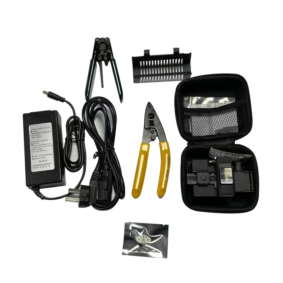 Imagem -04 - Multilanguage Fibra Óptica Fusão Splicer Dvp740 Ftth Dvp Trunk Welder Fttx Máquina 740d Brand New