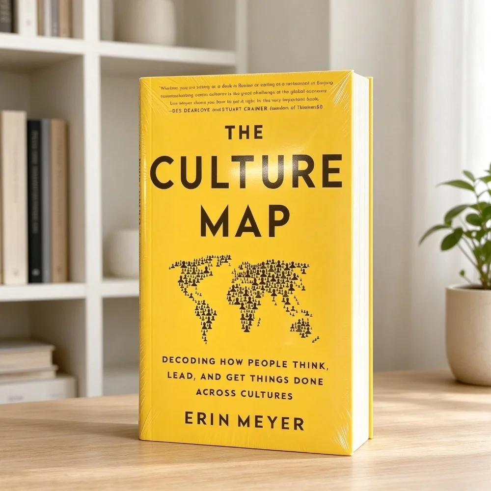 The Culture Map English Version Paperback for Global Business Managers, Cross-Cultural Communication, Clear Logic, High Quality