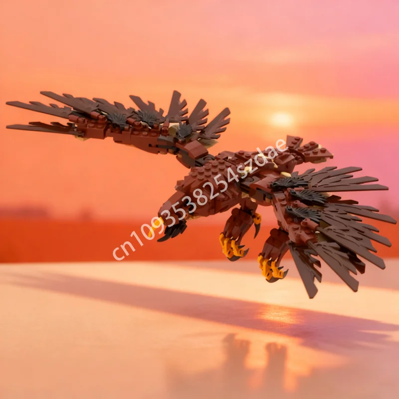 

436pcs MOC Gwahir Hobbit And Lord Rings The Model Building Blocks Construction Assemble Christmas Gifts Idea Brick Toy Kids