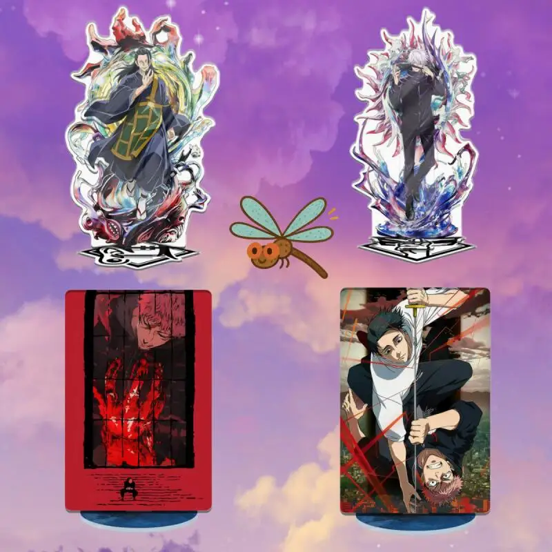 

Anime Acrylic Standee for Jjk Geto Suguru Gojo Satoru Ryomen Sukuna Okkotsu Yuta Diy Acrylic Standing Plates Decoration Toy Gift