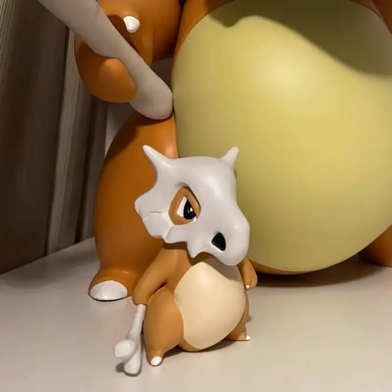 

High Quality 8cm Pokemon Cubone Anime Figure Cartoon Peripherals Solid Ornaments Statues Desktop Decoration Gifts Toys