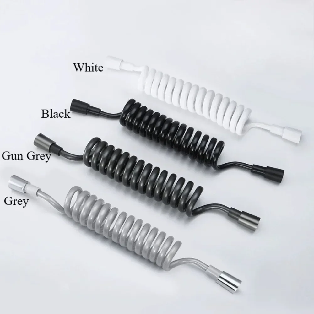 1.5/2M Spring Flexible Retractable Hose For Shower Head Toilet Bidet Pipe Plumbing Bathroom Spiral Flexible Shower Hose Tools