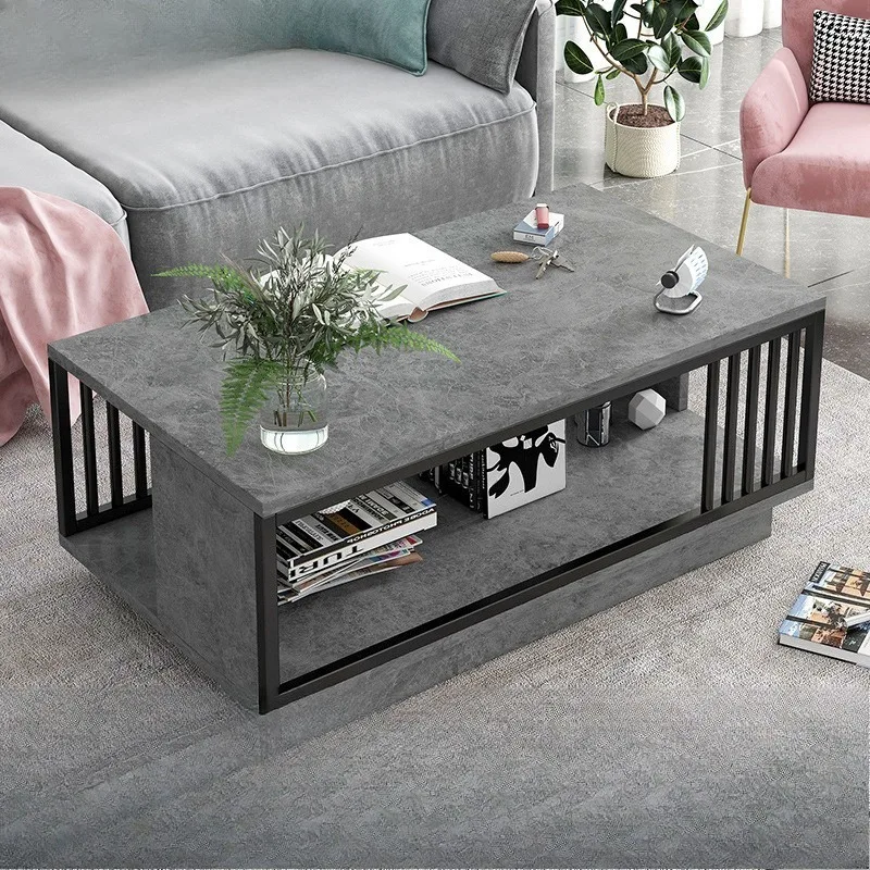 Coffee table Italian minimalist living room household small tea table simple small apartment simple coffee