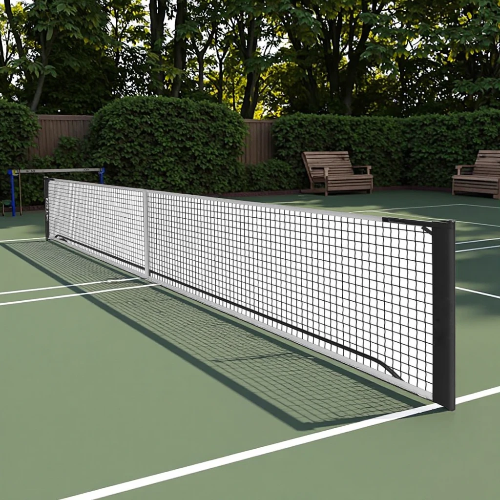 

Portable 22FT Tennis and Pickleball Net Essential Outdoor Equipment for Sports Enthusiasts
