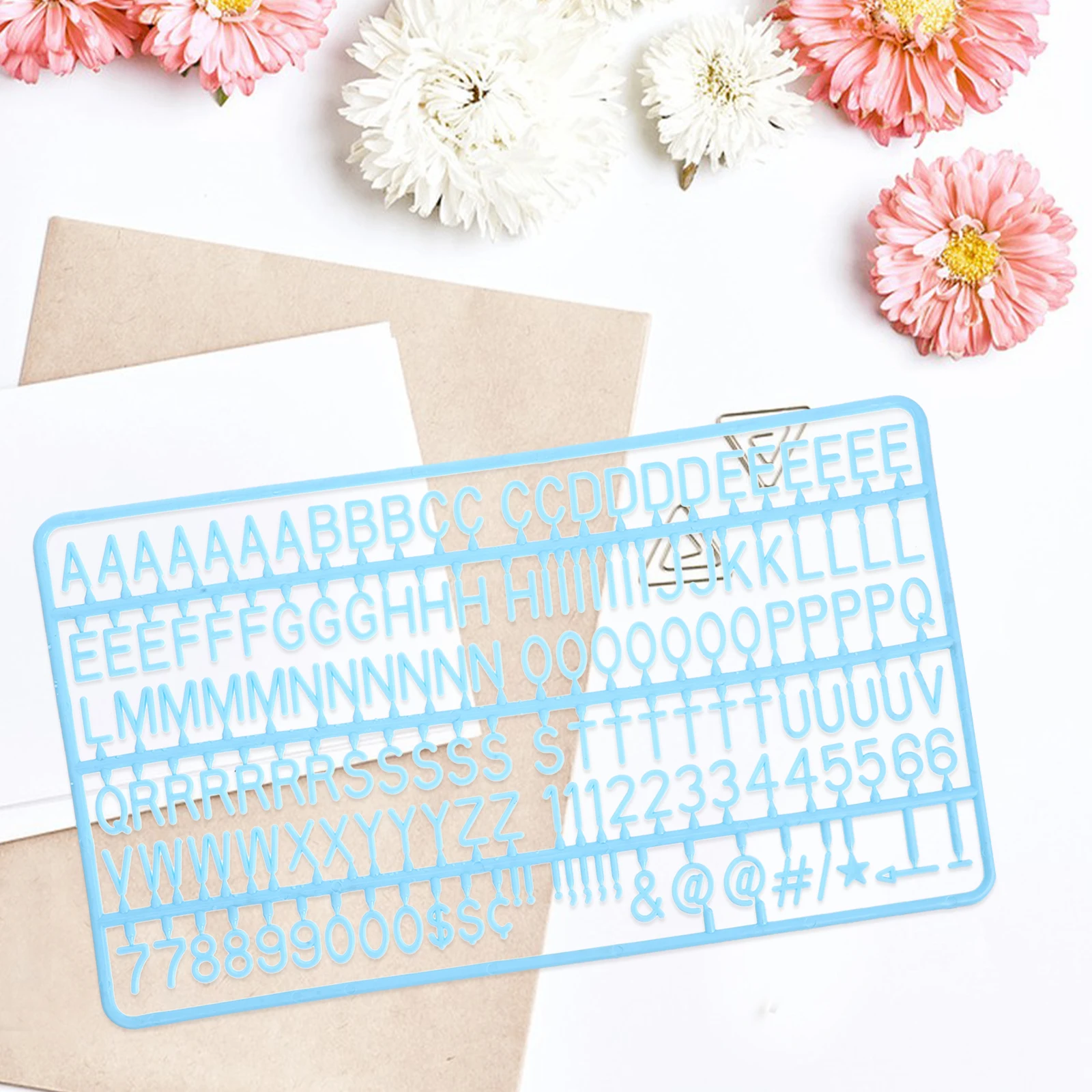 

2 Sets Felt Letter Board Numbers Plastic Bulletin Teacher Letters Lightweight Reusable Alphabet Symbols Colorful Diy Decoration