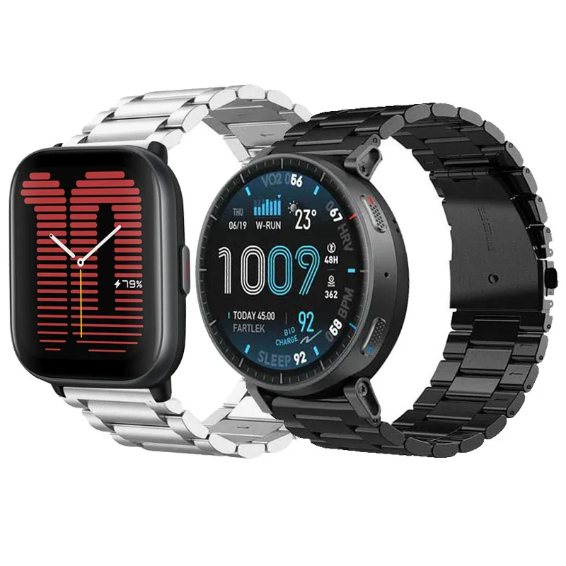 Für Amazfit Active Max/Active 2 Armband 20 22mm Band Für Amazfit Balance 2/Bip 6 5 3 3Pro/GTR4 3/GTS 4 Mini/Stratos 3 Uhrenarmband