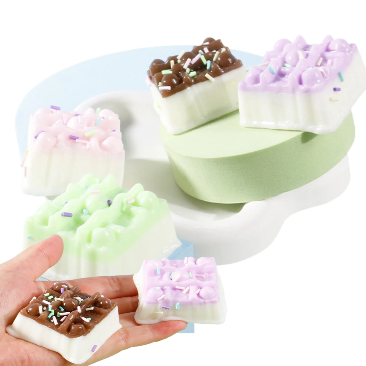 

Ультрамягкая игрушка-антистресс: забавная имитация еды, кремовый шарик-кекс, игрушка для снятия стресса для офиса