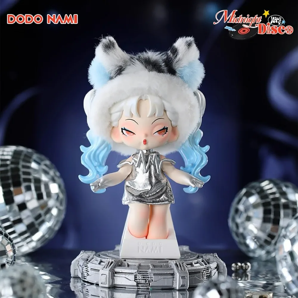 DODO NAMI Midnight Disco Blind Box Mystery Box Dolls Desktop Ornament Anime Figure Cute Pendant Figurine Girl Gift