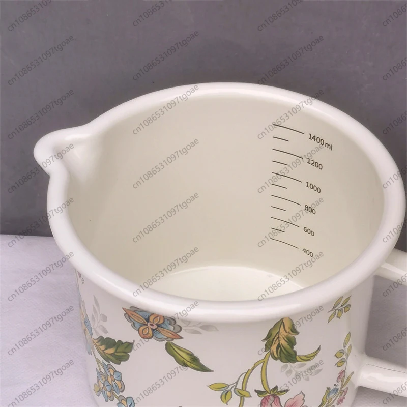 Y With lid, small soup pot, large capacity baking measuring cup