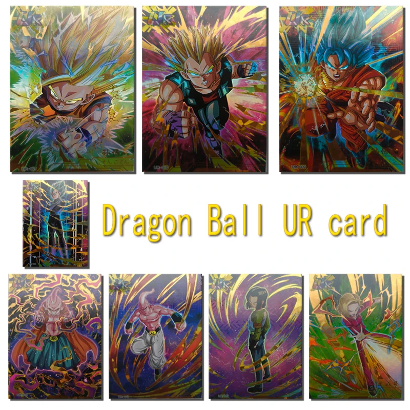 

Dragon Ball Ur Card Son Goku Vegeta Iv Gotenks Torankusu Son Gohan Majin Buu Children's Toys Game Collection Birthday Gifts