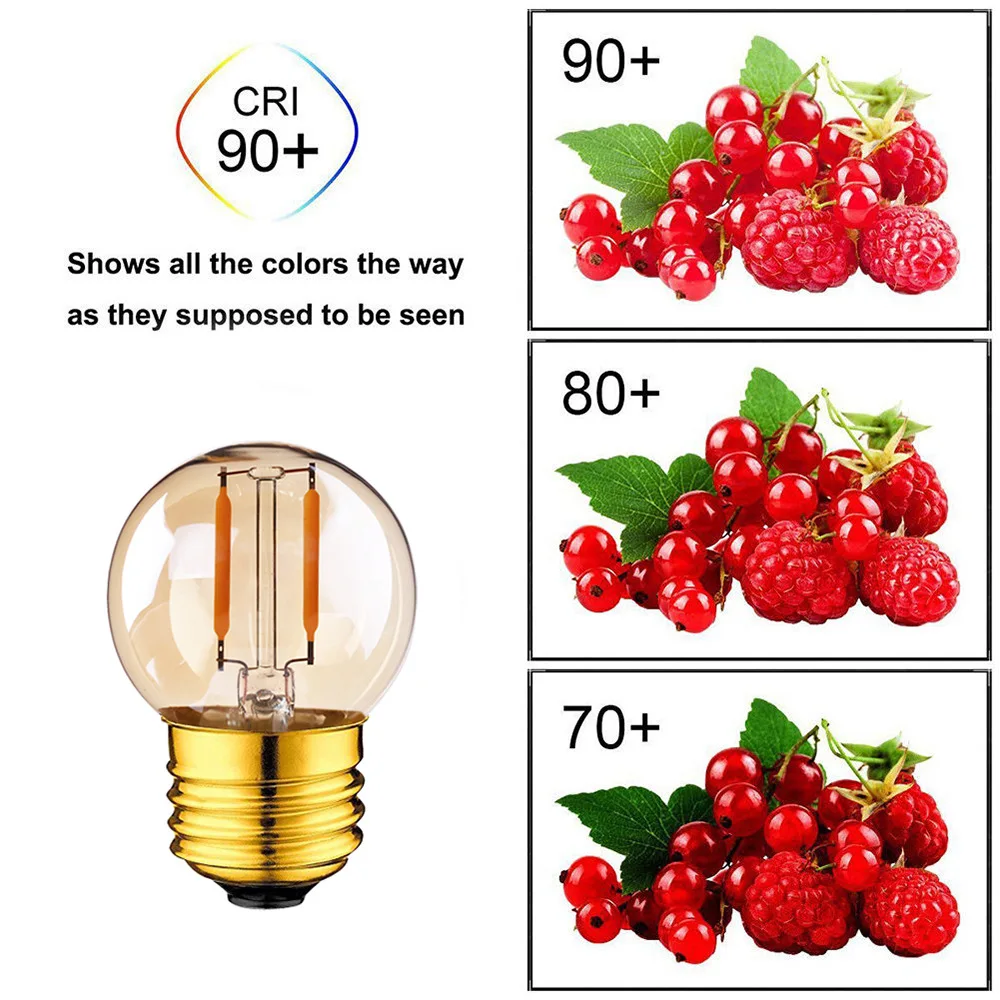 Retro Edison Light Bulb E12 E14 E27 Gold Light Bulb Filament Vintage Ampoule Incandescent Spiral Lamp Home Decor Indoor Lighting