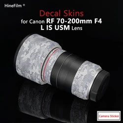 RF70200F4 / 70-200 f4 Lens Skins Premium Decal Skin for Canon RF70-200mm F4 L IS USM Lens Protector Cover Film Sticker