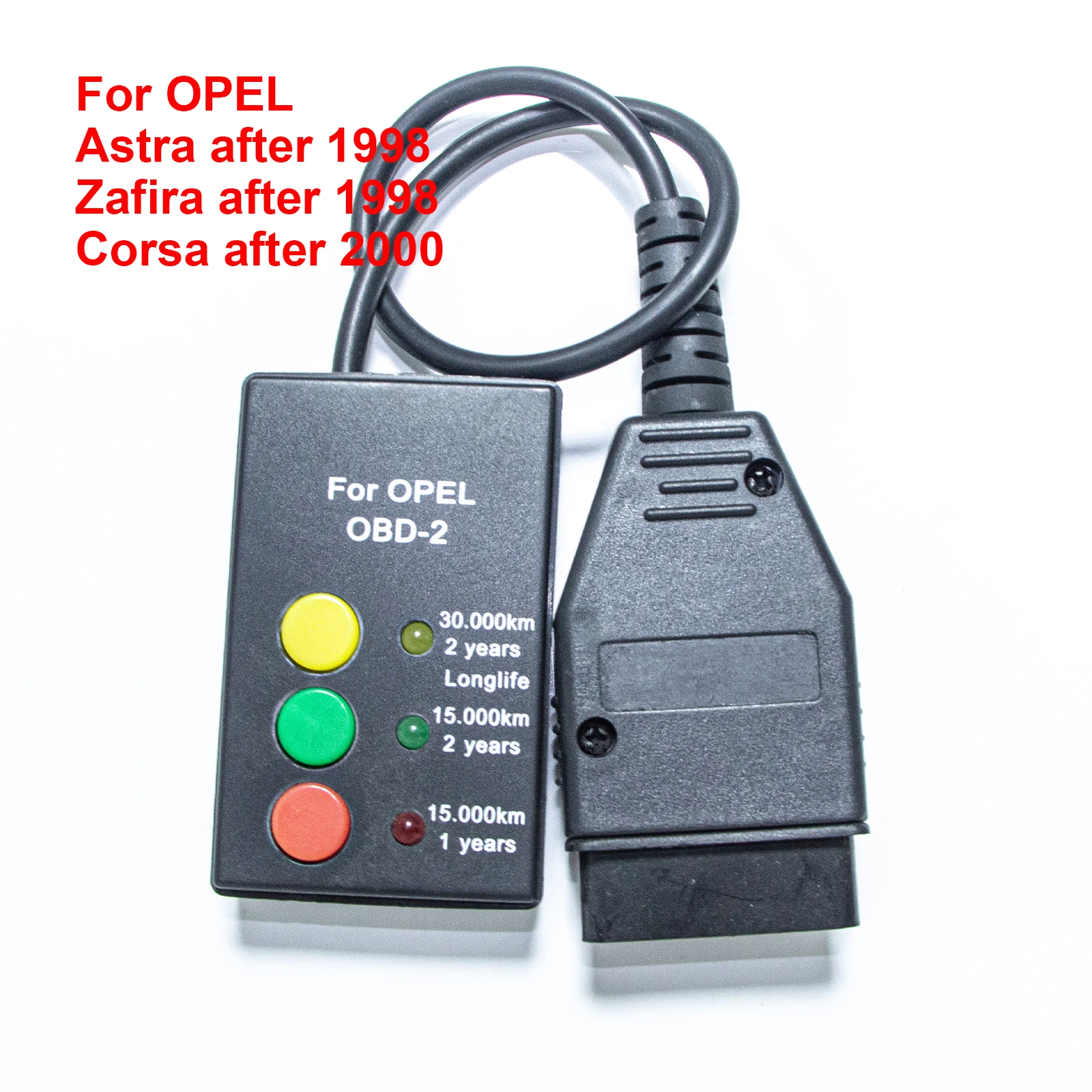 

Car SI Reset Tool For OPEL Astra, Zafira, Corsa 16 Pin Automotive OBD2 Service Intervall Reset Tool for OPEL Vehicles