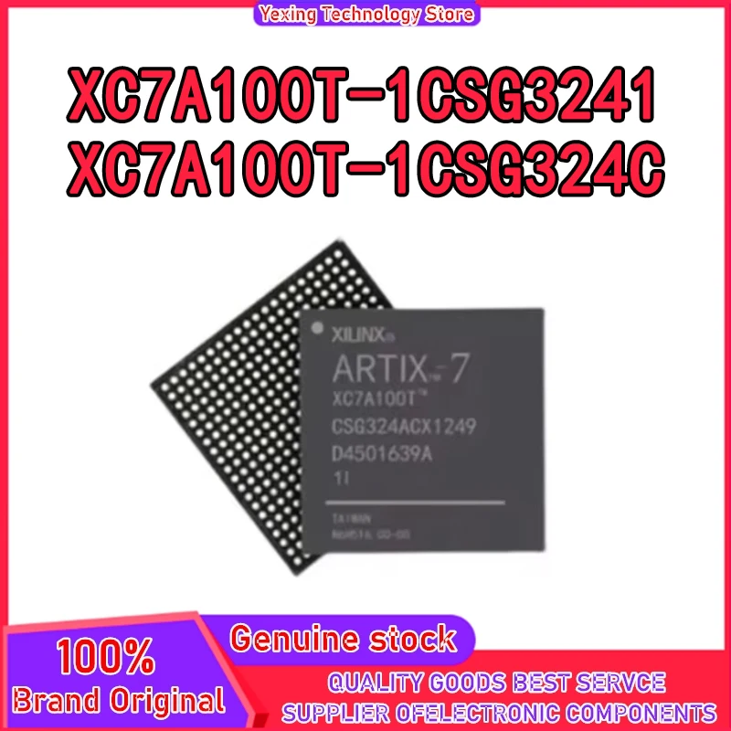 

XC7A100T-1CSG324I XC7A100T-1CSG324C XC7A100T-2CSG324I XC7A100T-2CSG324C BGA-324 Микросхема 100% новый оригинал на складе