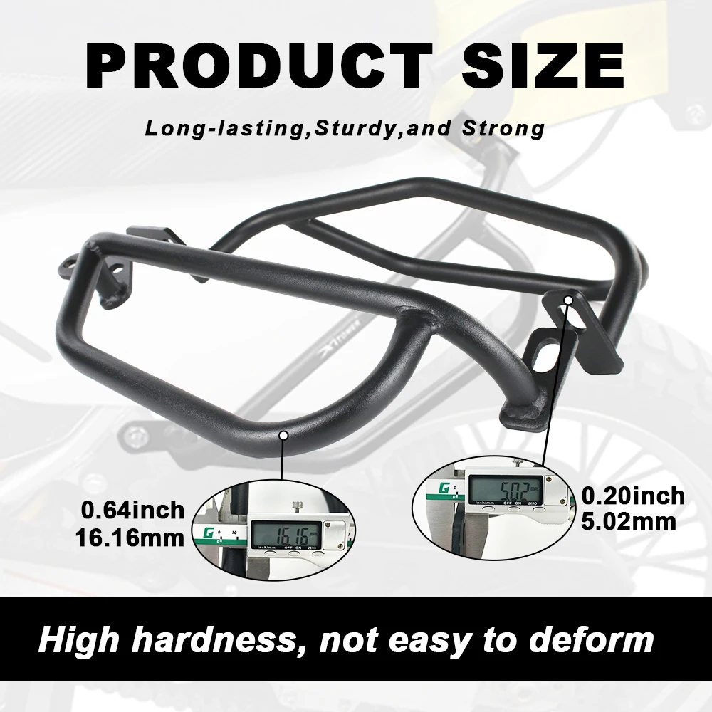 Motorcycle Down Crash Bars Lower Crash Bar Fit For Suzuki DR650 DR 650 1996-2025 Side Cover Saddle Bag Guards