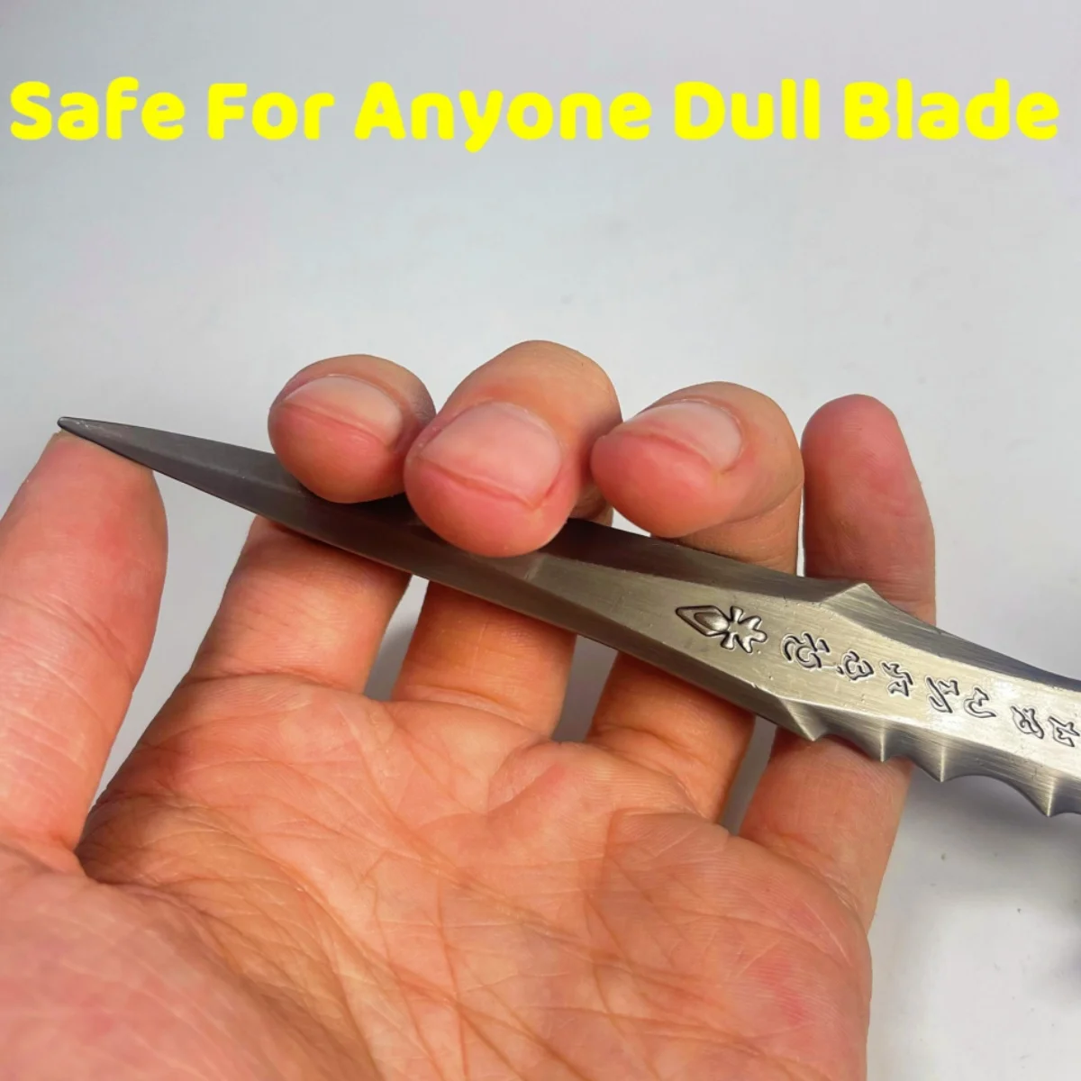 8.6 inch World of Warcraft Frostmourne Metalen Katana Zwaard Originele Ninja Mes Japanse Katana Sabel Cosplay Accessoires Prop Speelgoed