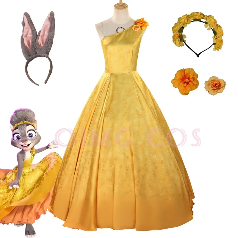 Zootopia 2 Judy Hopps Cosplay Kostüm Uniform Chinesische Halloween Frauen Kostüme Spiel