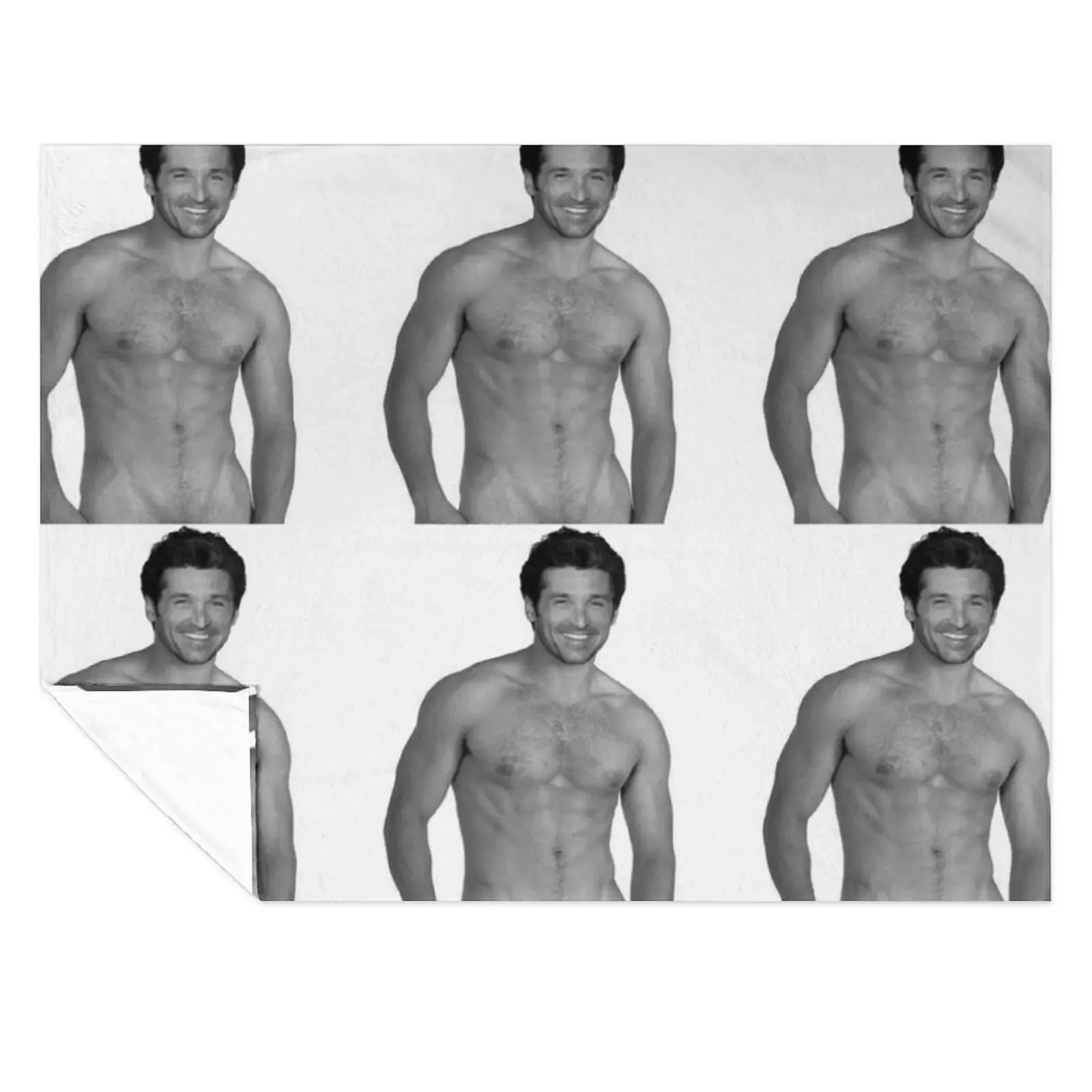 

Patrick Dempsey shirtless Throw Blanket Decoratives for winter Thins Blankets For Baby Blankets