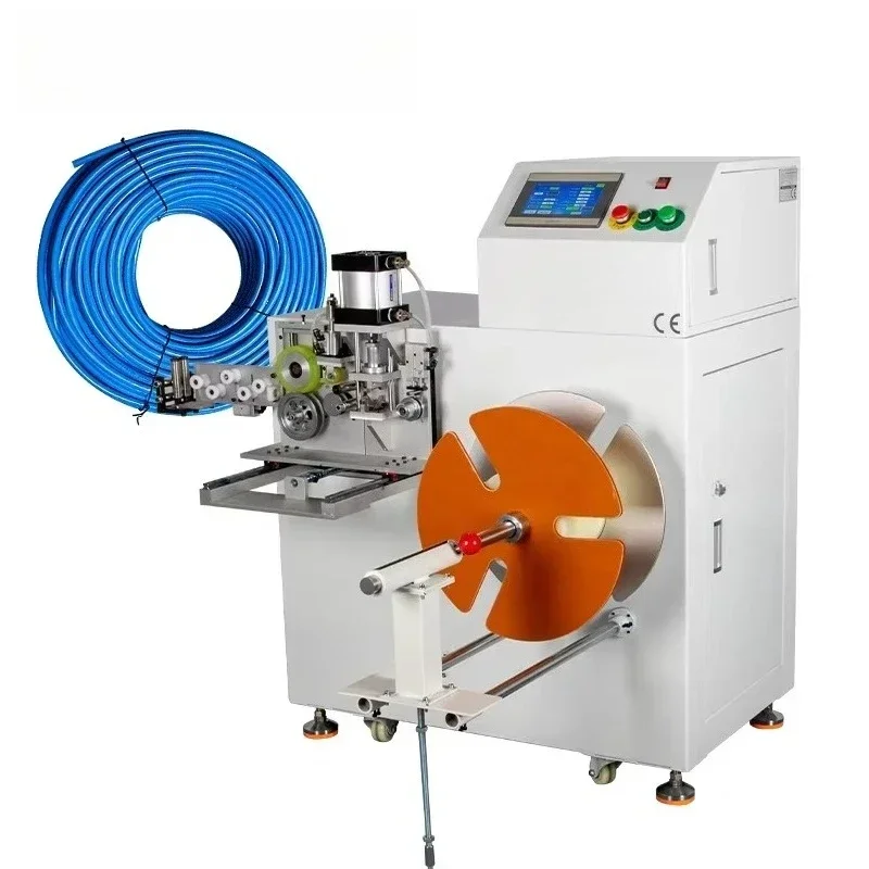 EW-20S-4 Wire 50kgs Load-bearing Measuring Winding Tie Machine Reel Wire Cycle Wind Mirco Coil Rolling Machine