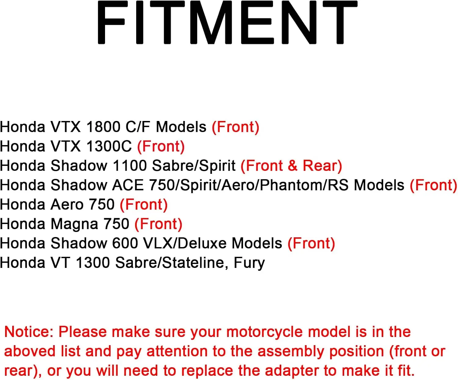 Mini Floorboards Male Mount Fit Honda VTX 1800C 1800F 1300C Shadow VLX 600 Sabre Spirit Phantom Aero Fury Magna Stateline Black