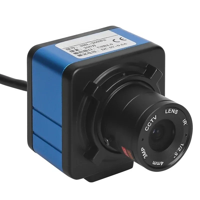 High definition 5 million pixel USB industrial camera CCD visual inspection camera