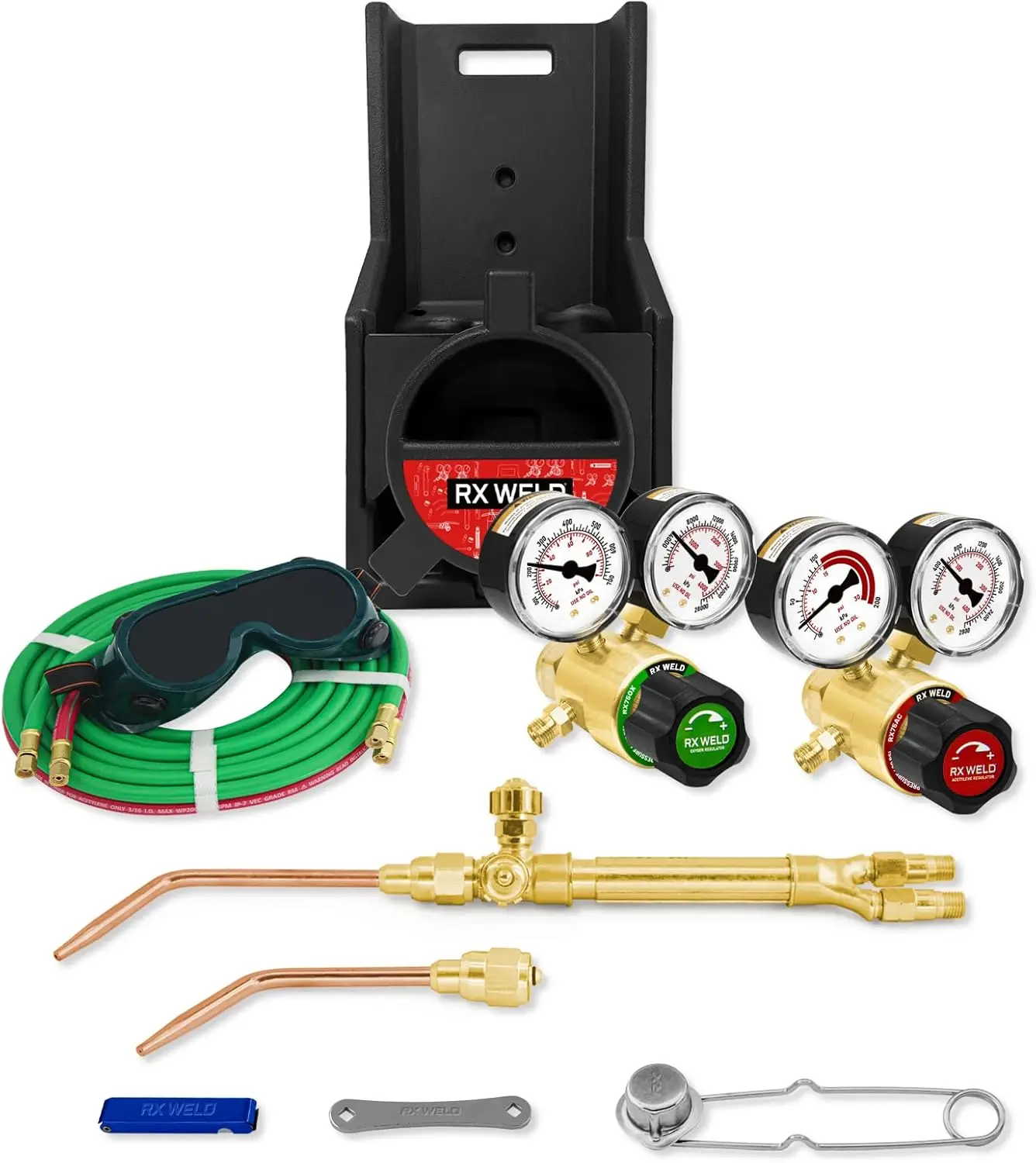 Light Duty Brazing Hvac Torch Kit Oxy Acetylene Torch Set, Cylinders Not Included