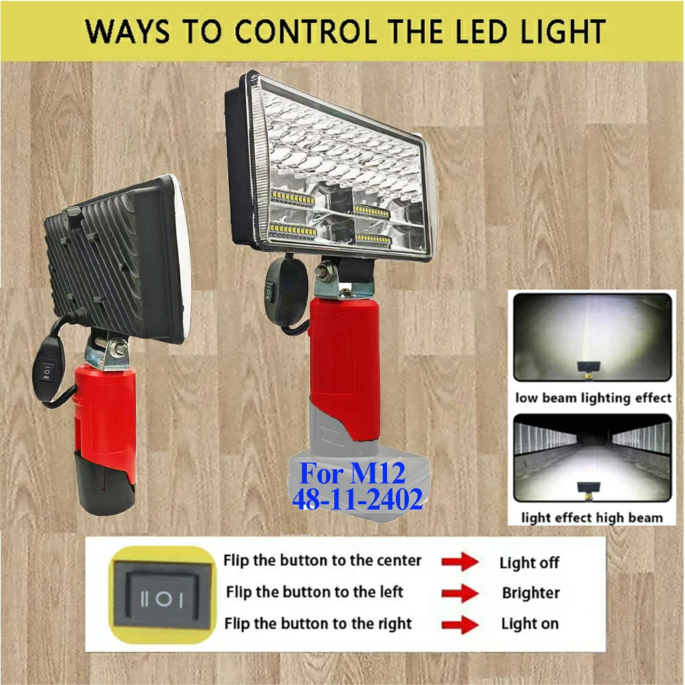 For M12 Lithium Ion Battery Ca - Outdoor Camping Adventure Lamp ulasan dan harga