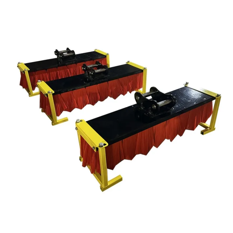 

1200 mm 1500 mm 1800 mm Excavator Accessories Sweeper Broom Brush