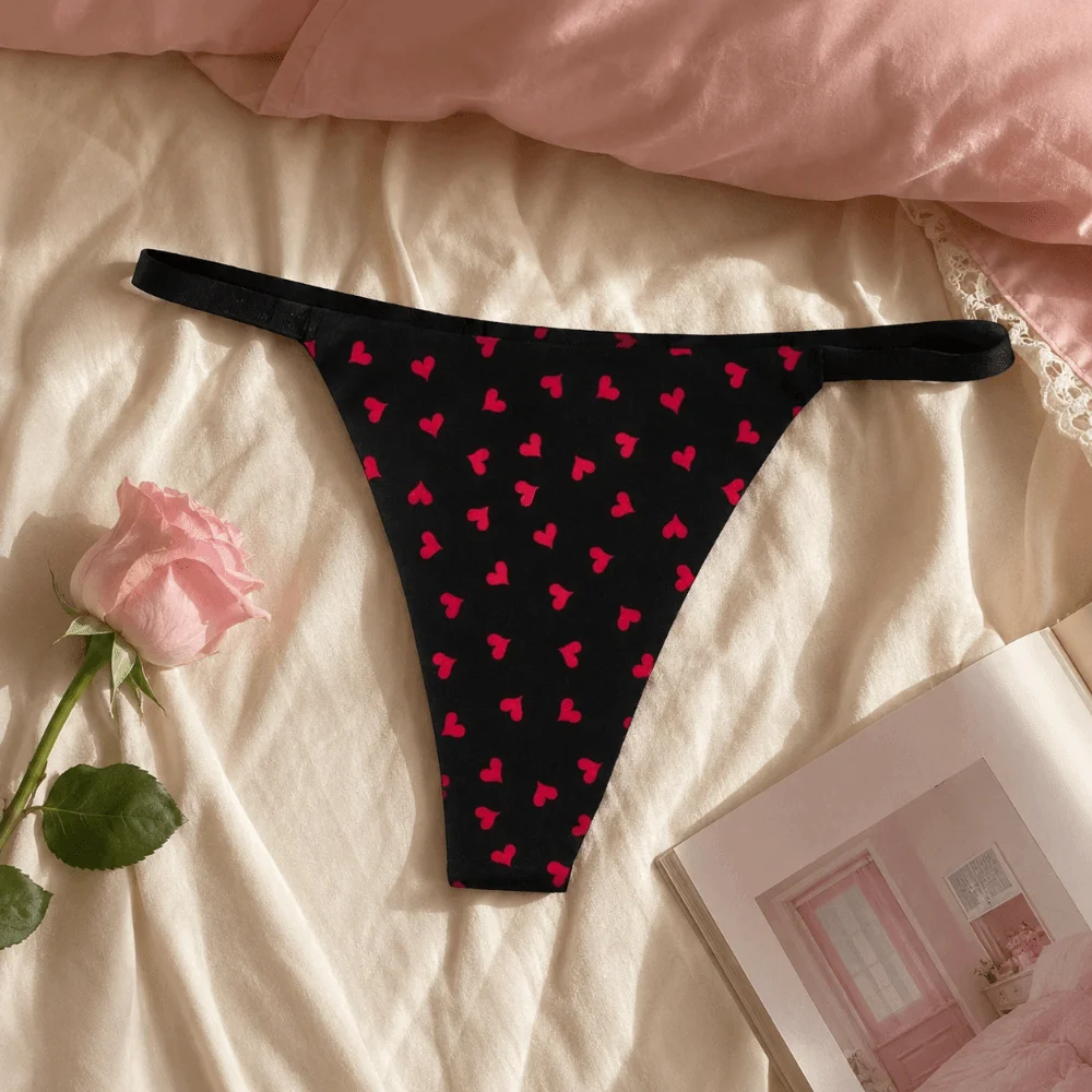 Tangas Femininas Elegantes Sem - Embroidery Lips avaliação e preço