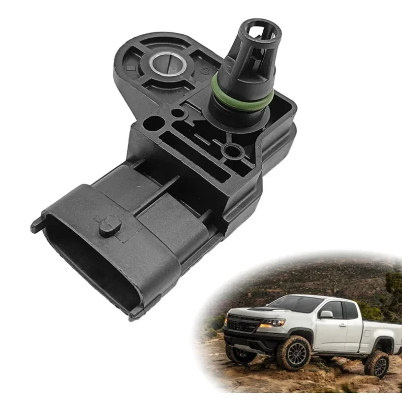 55568175 0281006077 Sensor de presión de refuerzo del colector de admisión Sensor MAP apto para Buick Encore Chevrolet Cruze Sonic Trax