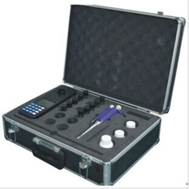 

Hand-held multi-parameter water quality heavy metal analyzer copper, nickel, chromium, manganese, iron, zinc, lead