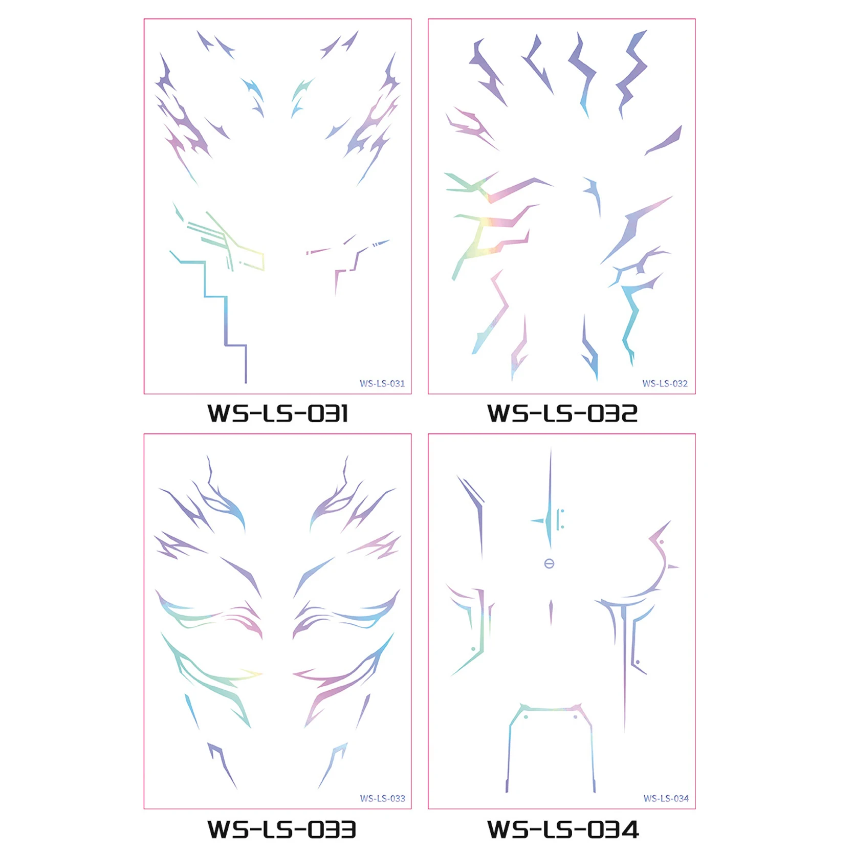 الوشم المؤقت الجديد K-Pop Demon Hunters - مجموعة Rumi & Jinu للحفلات التنكرية وعيد الميلاد |   تصميمات HUNTR/X & Saja للفتيات والأولاد #5