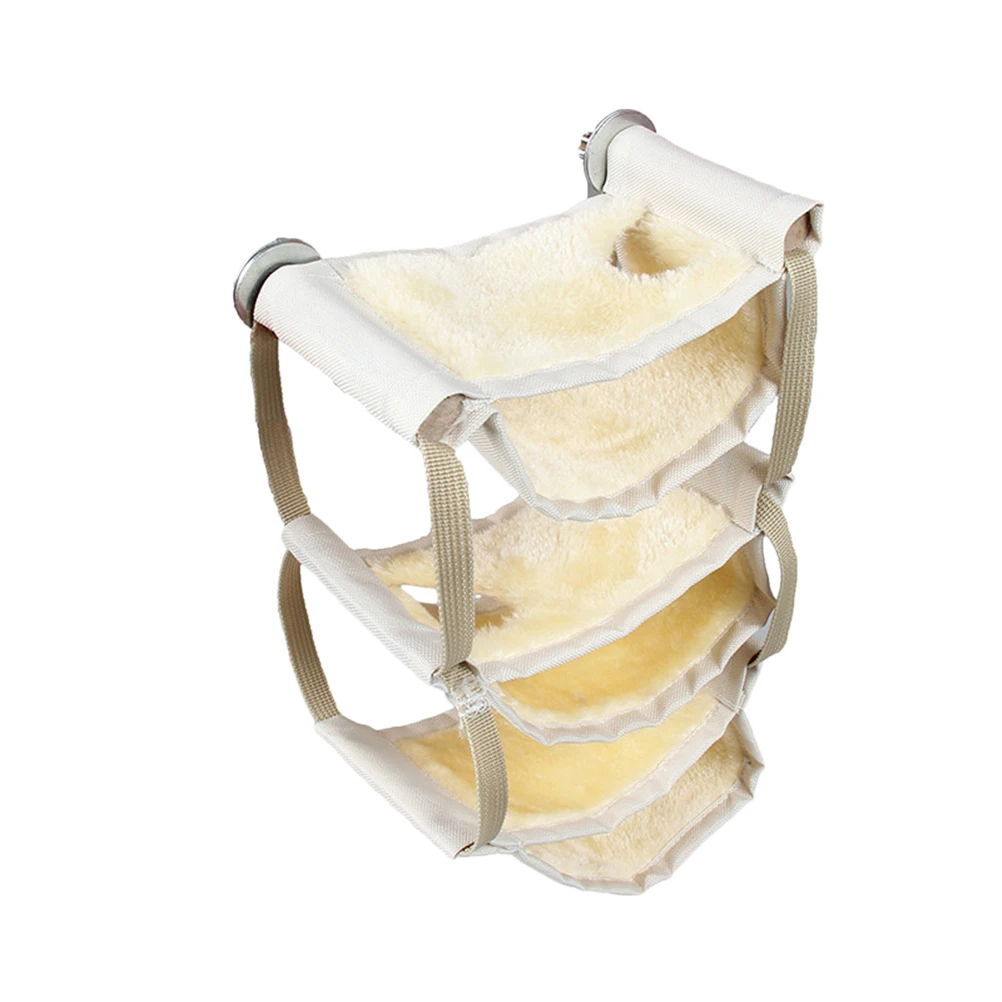 

Pet Hammock Warm Hamster Hanging Bed Small Animal Toys Chinchilla Guinea Pig Squirrel Cage Accessory Multi Layer Design