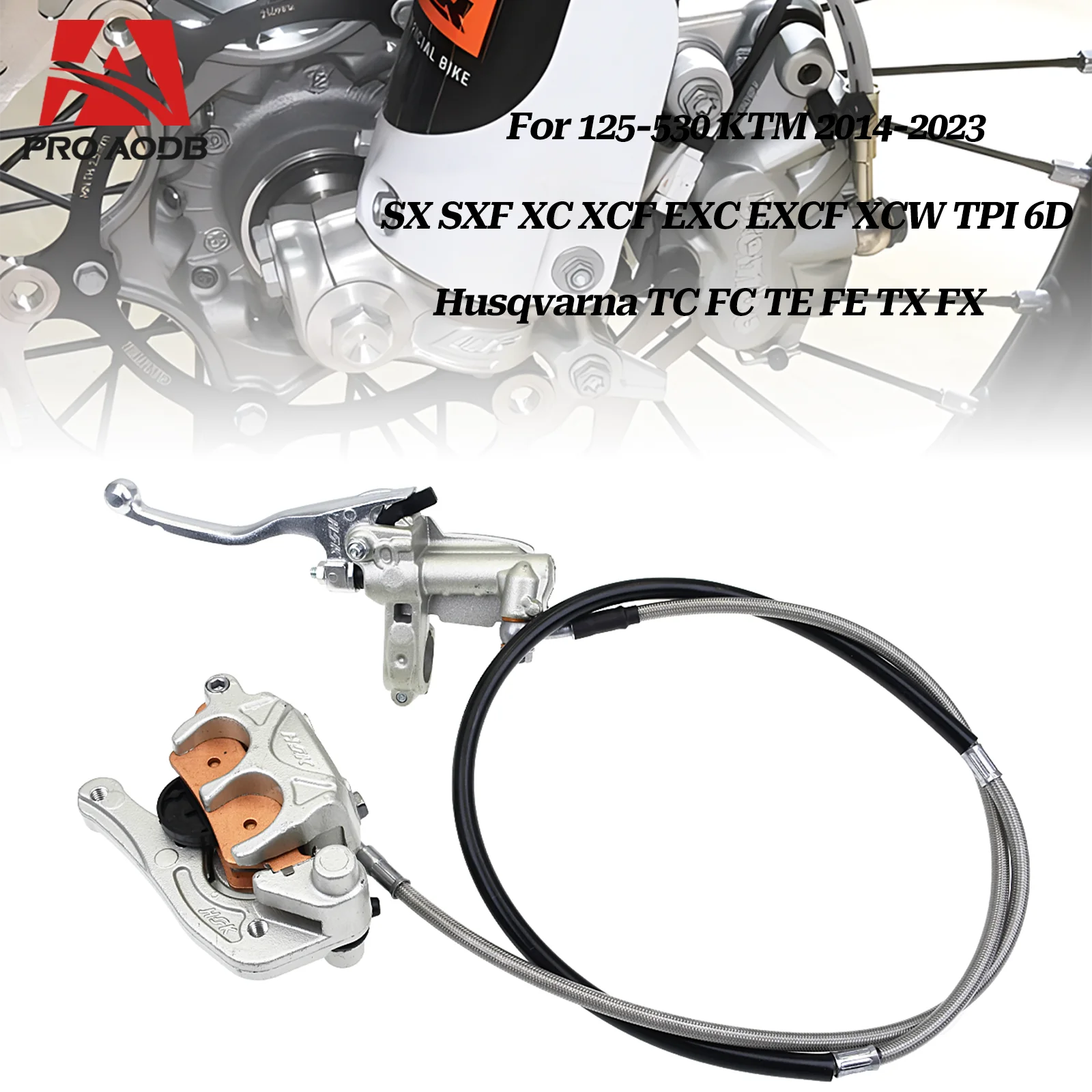 

For KTM Motocross Front Brake Caliper Master Cylinder 125-530 EXC EXCF SX SXF XC XCF XCW For Husqvarna TC FC TE FE TX 125-501