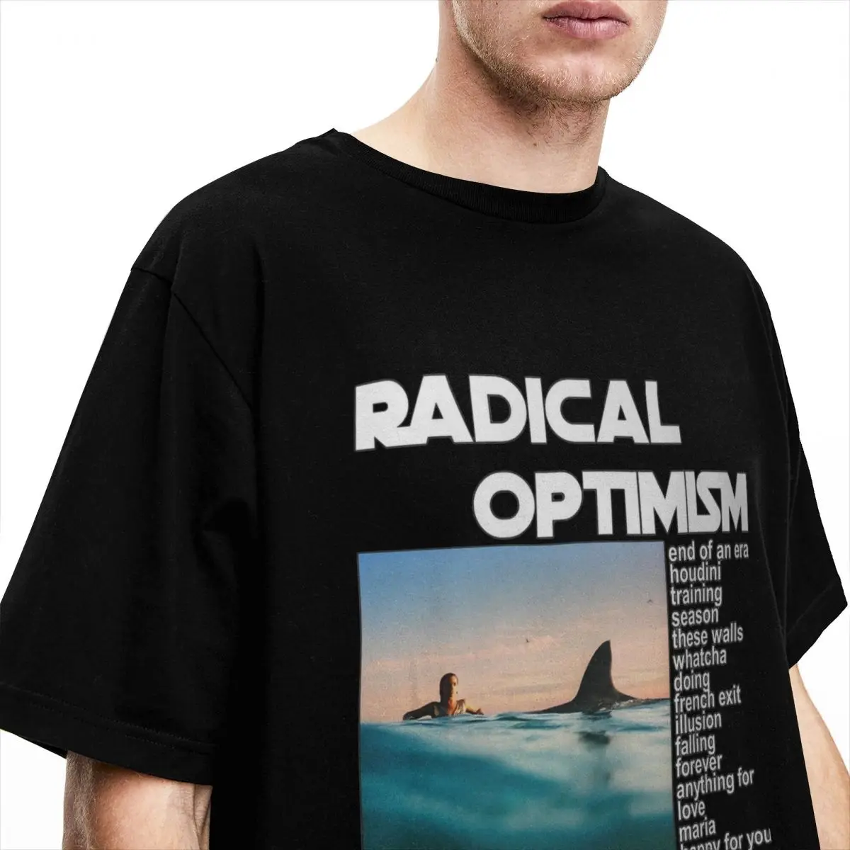 Dua-lipa Radical Optimism 2024 Merchandise T-Shirt Men Women Novelty Cotton Printed Tee