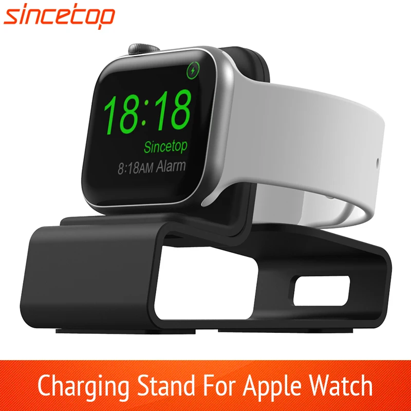 Charger Stand for Apple Watch Ultra 2/9/SE/8/7/6/5/4/3/2/1, Aluminum iWatch 45 41 44 40 42 Charging Holder Dock Nightstand Mode