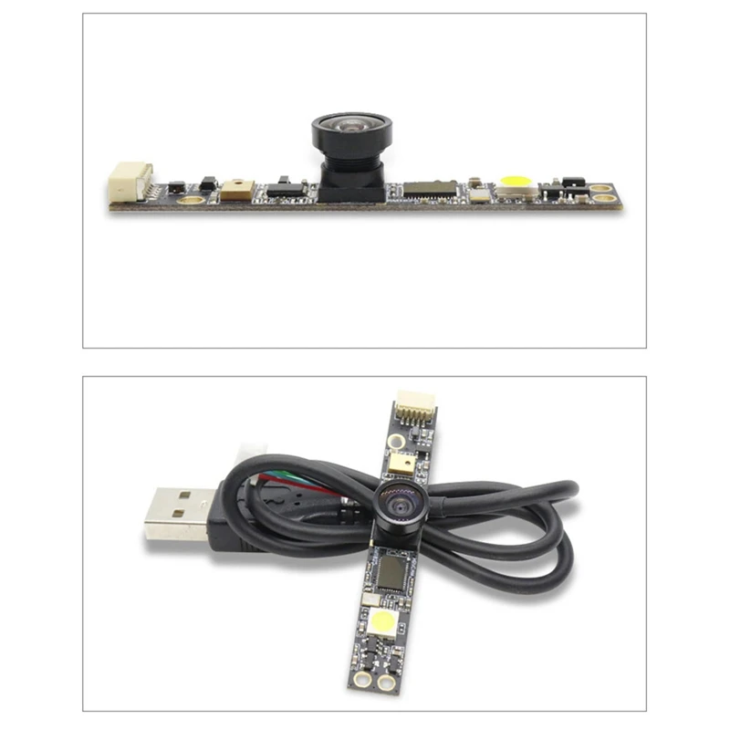 1 ชิ้น 5MP OV5640 USB2.0 กล้องโน้ตบุ๊ค All-In-One โมดูลกล้องพร้อมไมโครโฟน 160 องศามุมกว้างโฟกัสคงที่