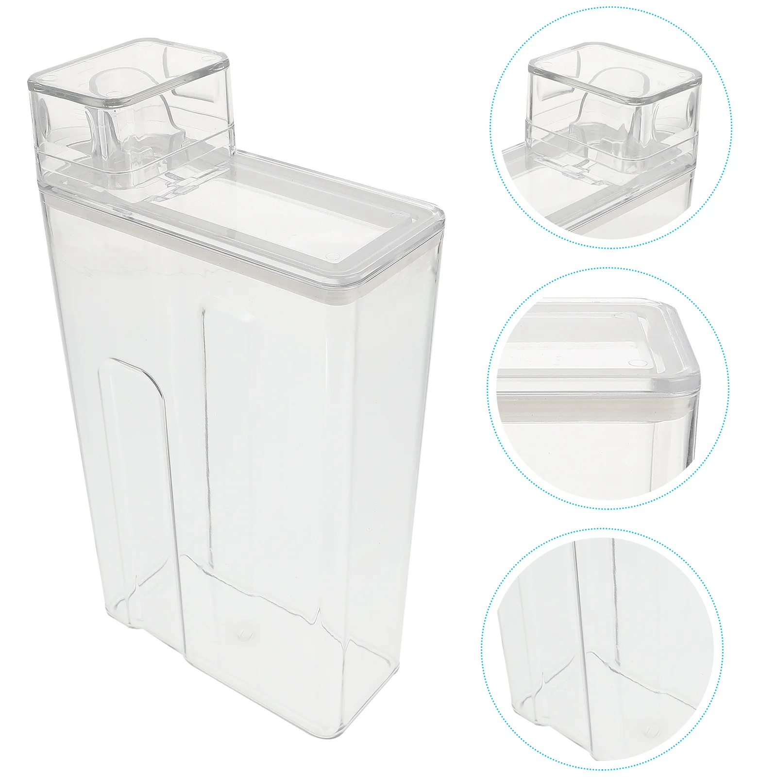 

Safe PP Material Cereals Container Snack Storage Box Dried Food Holder Keep Kitchen Tidy Organized Flour and Sugar Containers