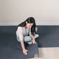 40x200cm Peel and Stick Carpet Tiles, Self-adhesive Square Soft Carpet Floor Tiles,40x200cm Carpet, Easy Install Diy Floor Tile