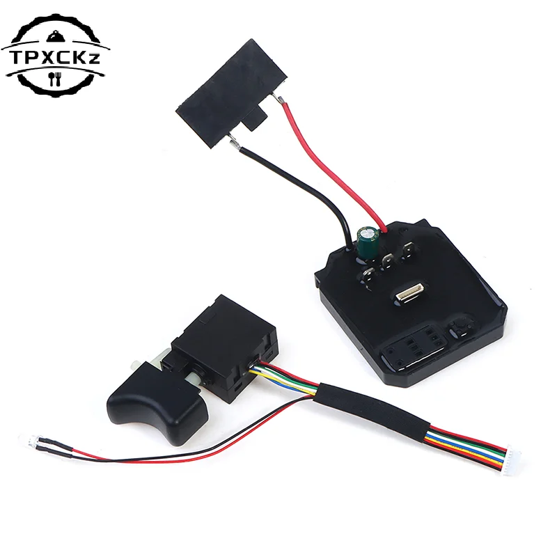 Brushless Electric Wrench Drive Control Board With Switch Suitable For 2106 161 169 General Angle Grinder Control Board