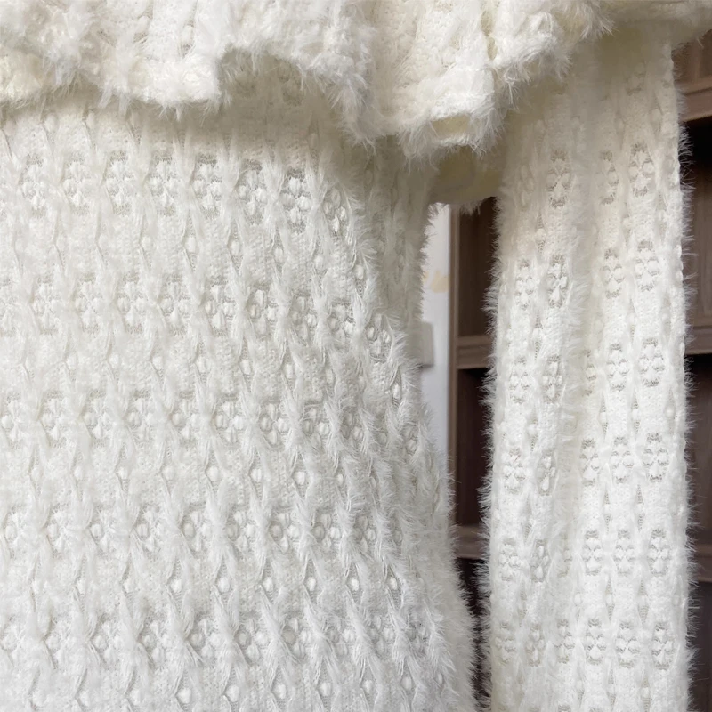 تي شيرت شال أنيق للسيدات بأكمام طويلة بقصة ضيقة على الطراز الكوري بلوزة قصيرة بلون سادة 2026 بلوزات جديدة