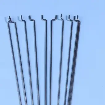 For RC Airplane 10Pcs Z-Type Servo Pull Rod Diameter 1.2MM Length 20CM Steel Wire Pull Rod Servo Angle Control Lever