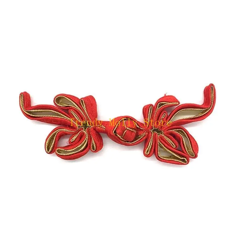 

N5KB Chinese Cheongsam Buckle Traditional Knot Fastener Chinese Knot Buttons DIY Handcraft Clothing Decorative Accessory