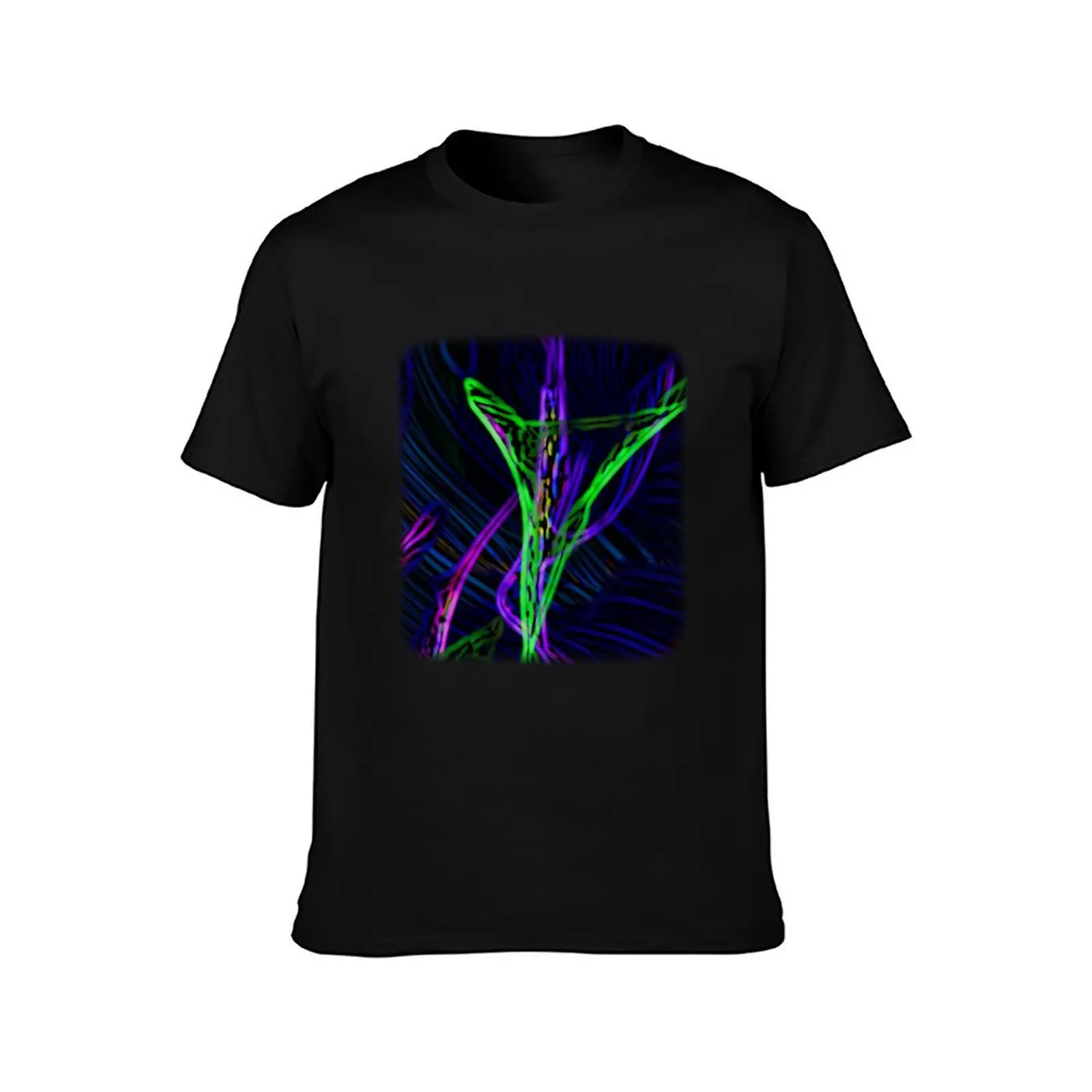 Luminescent Threads T-Shirt Streetwear Print Tee Shirt T-Shirt