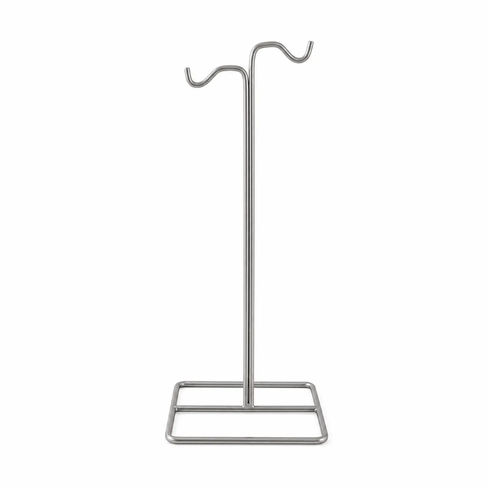 Double Coat Rack Style Underwear Display Stand Stainless Steel Bra Holder for Boutique Cloth Rack